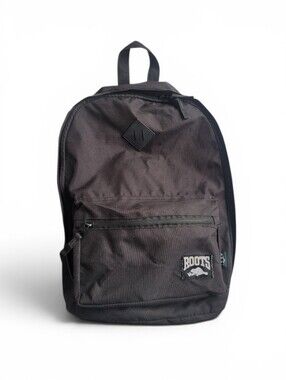 Roots Backpack Lightweight Black Minimalist Unisex